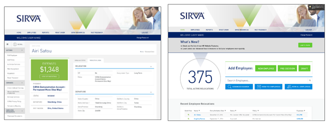 SIRVA Connect Desktop HR